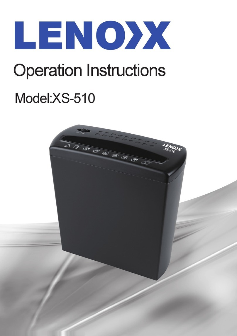 Lenoxx XS-510 User manual