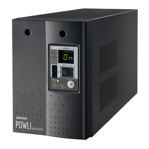 Omron Powli BU50SW User manual Omron Powli BU50SW User manual