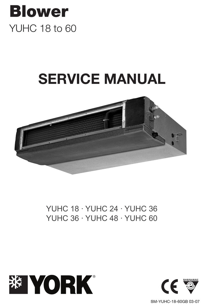 York YUHC 18 Service manual