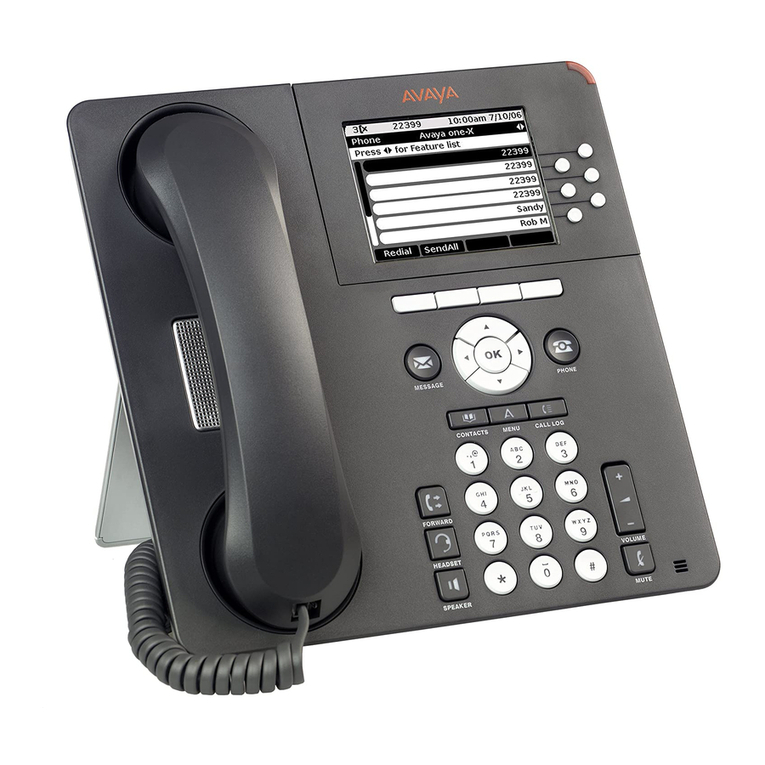Avaya 9630 Deskphone Edition User manual