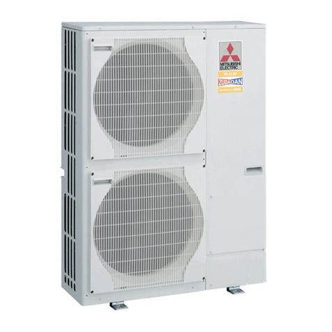 Mitsubishi Electric Mr.Slim PUHZ-SHW80VHA User manual
