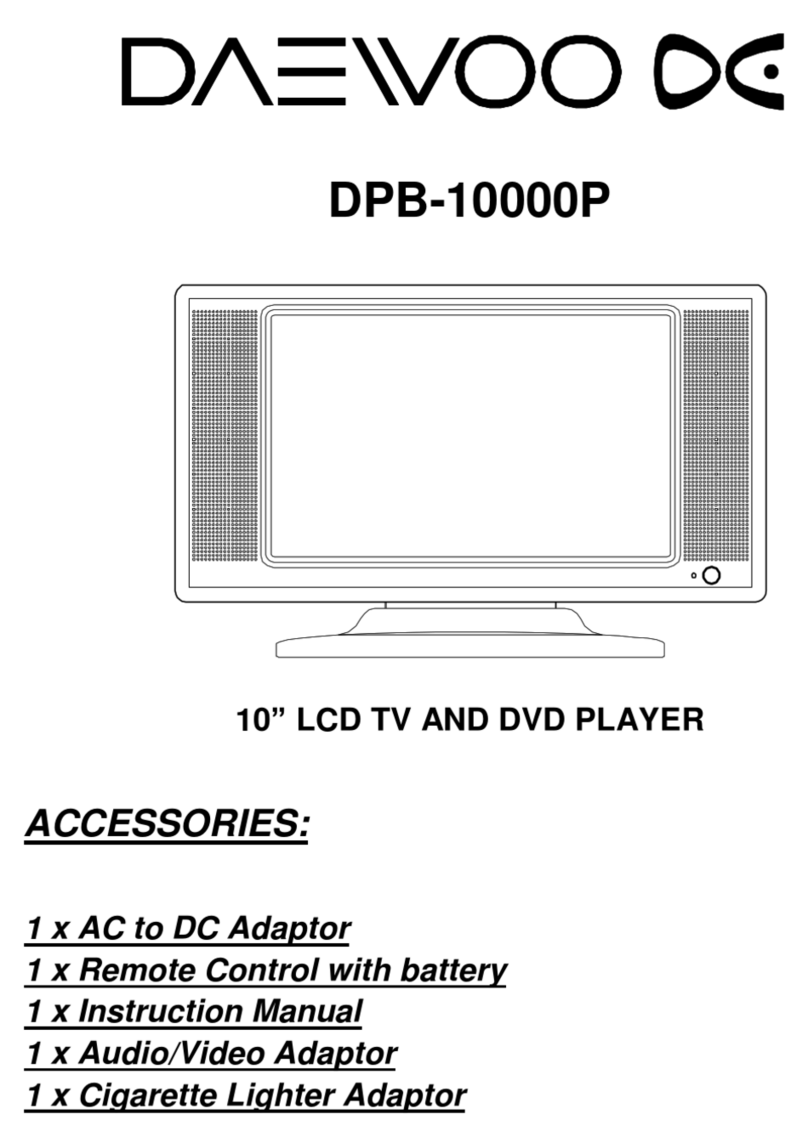 Daewoo DPB-10000P instruction manual