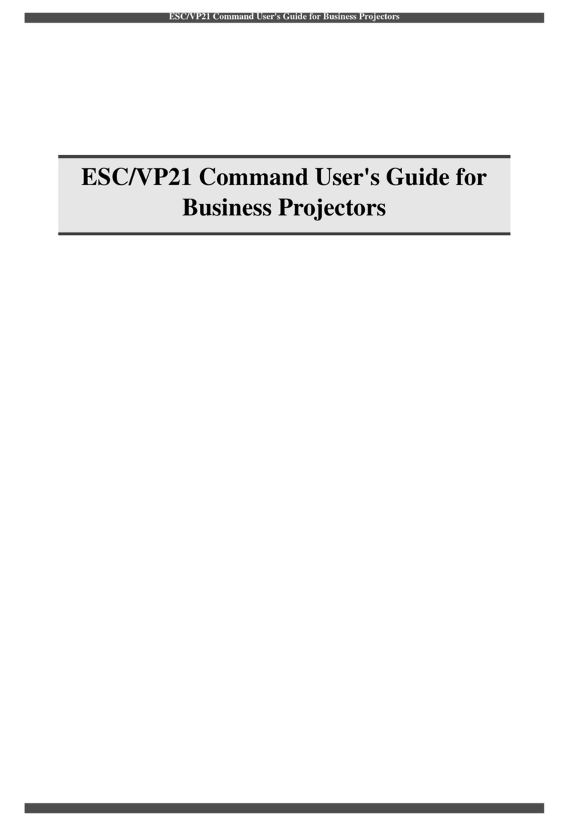 Epson ESC User manual