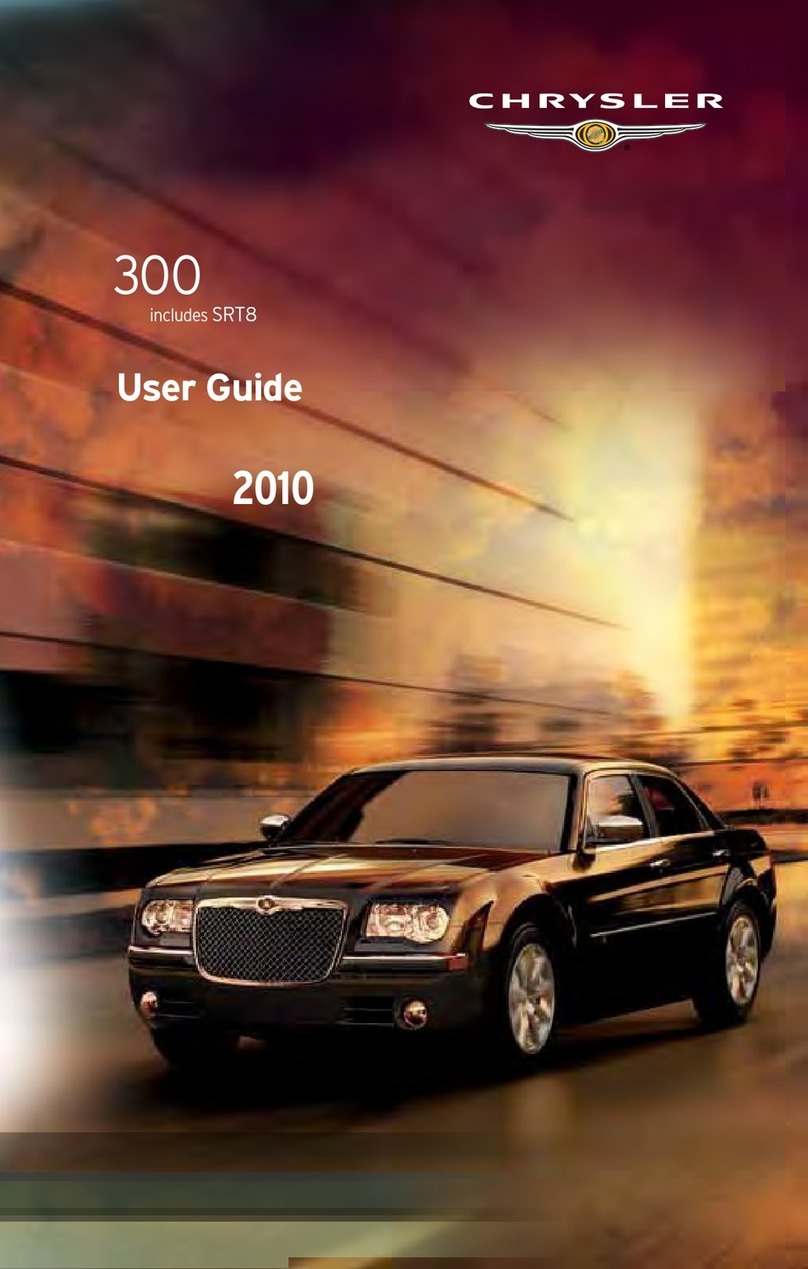 Chrysler 300 includes srt8 2010 User manual Chrysler 300 includes srt8 2010 User manual