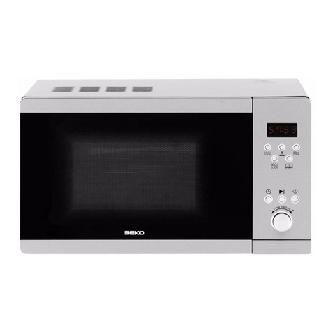 Beko MWB 2310 EX Setup guide