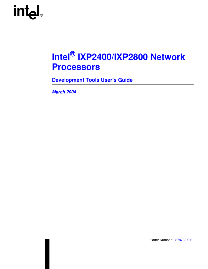 Intel IXP2400 User manual