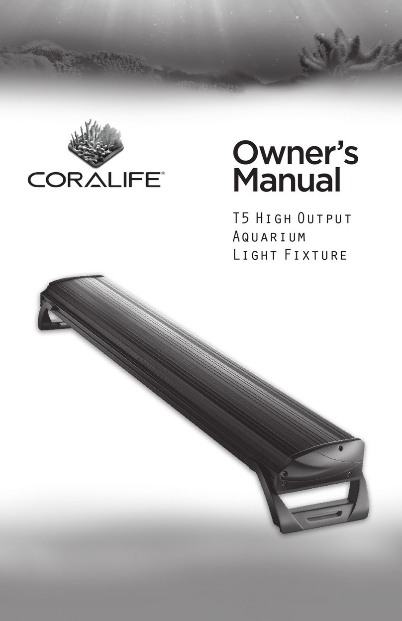 Coralife T5 User manual