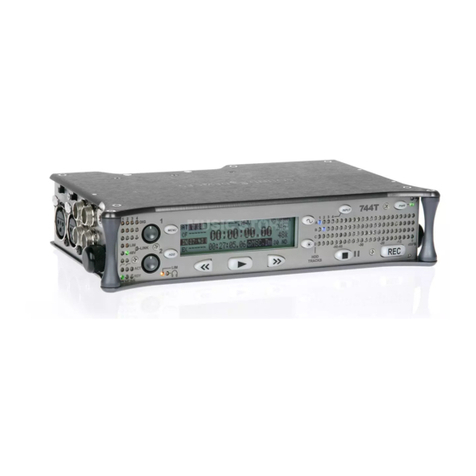 Sound Devices 744T User guide and technical information