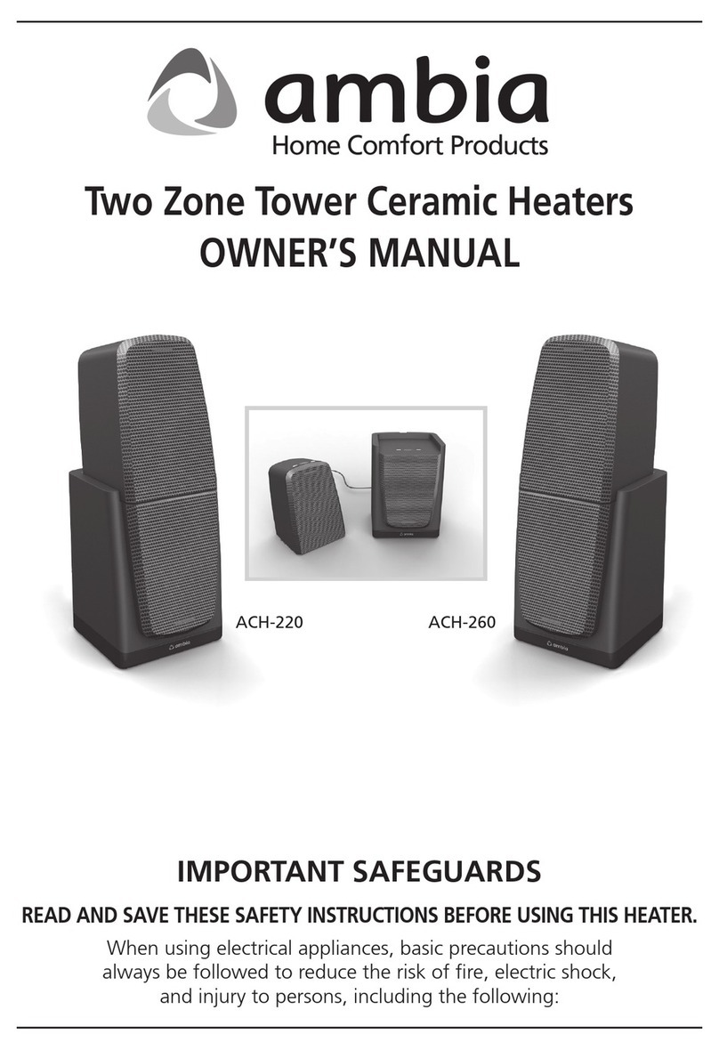 Ambia ACH-220 owner's manual