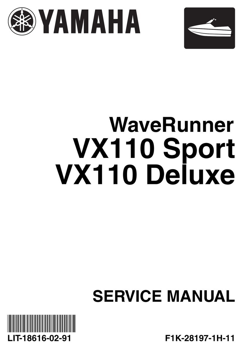 Yamaha VX110 Sport Service manual