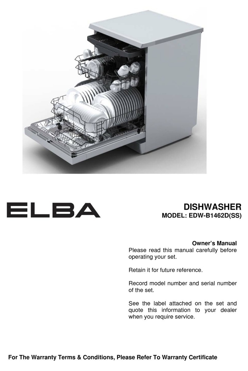Elba EDW-B1462D User manual