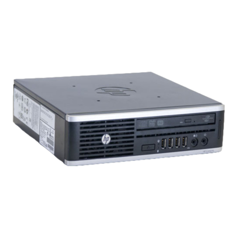 HP Compaq 8200 Elite Series User instructions