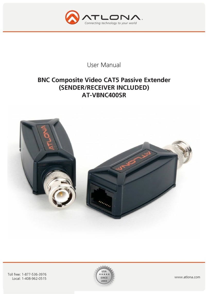 Atlona AT-VBNC400SR user manual