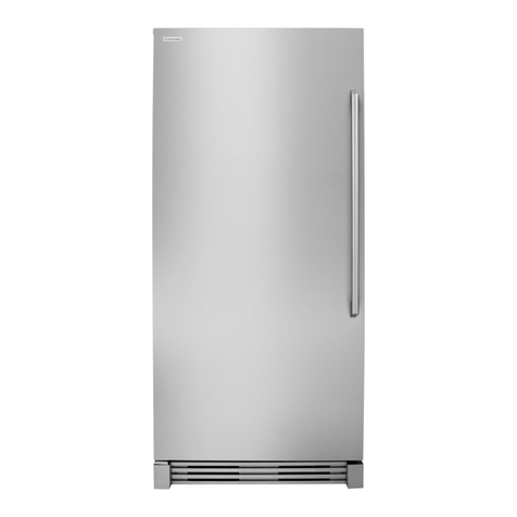 Electrolux Freezer Use & care guide