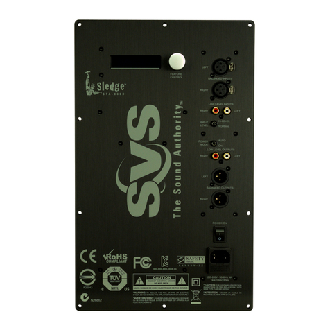 SVS STA-800D quick start guide