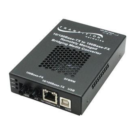 Transition Networks SSRFB10xx-100 User manual