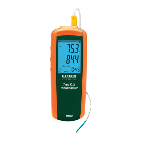 Extech Instruments TM100 user guide