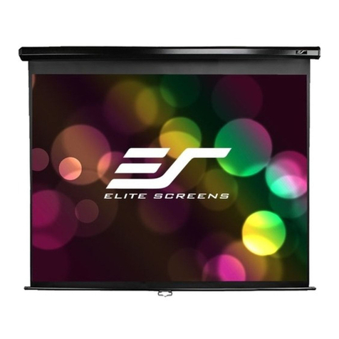 Elite Screens Manual Series user guide