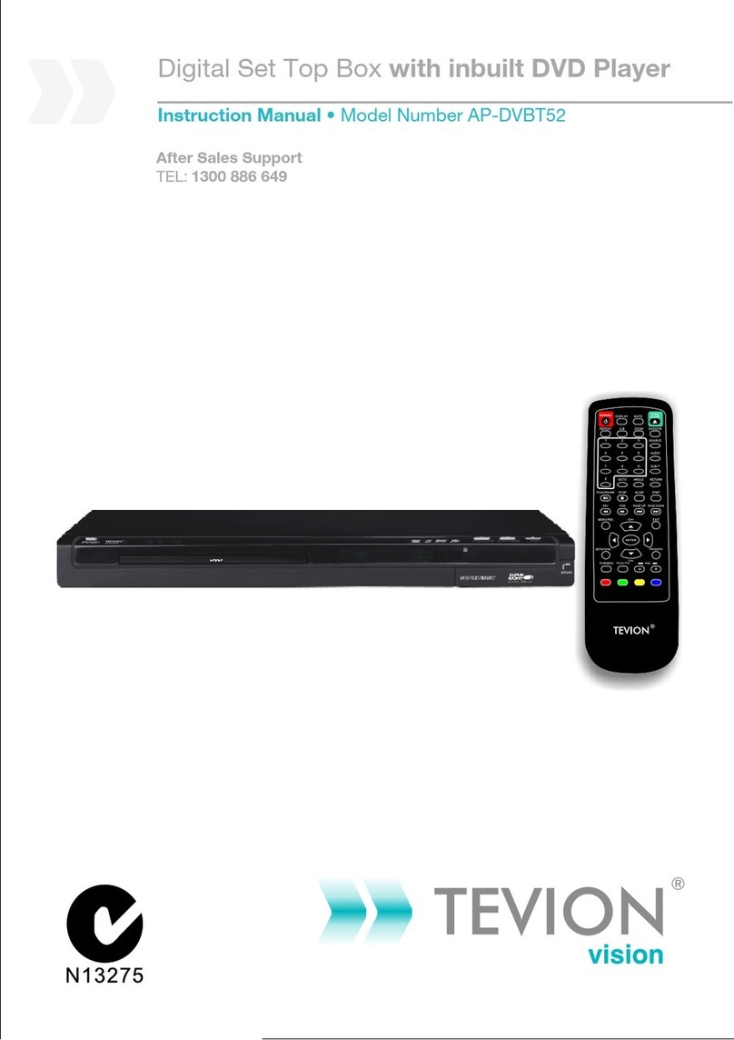Tevion AP-DVBT52 instruction manual