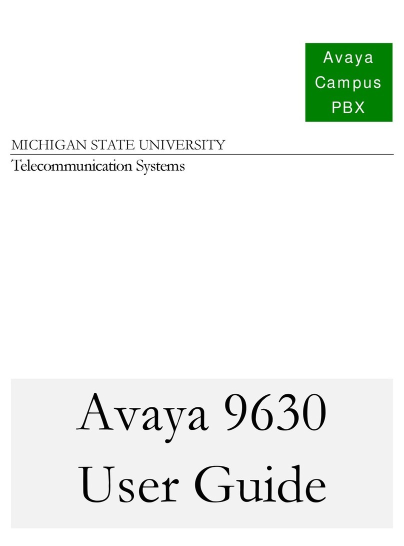 Avaya 9630 Deskphone Edition User manual