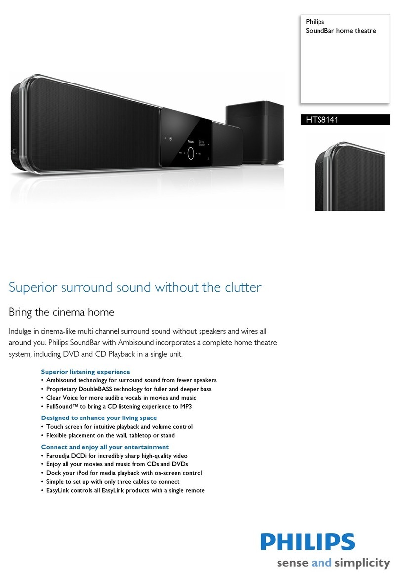 Philips HTS8141 Specifications