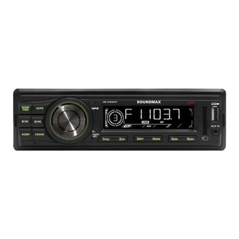 SoundMax SM-CCR3047F User manual
