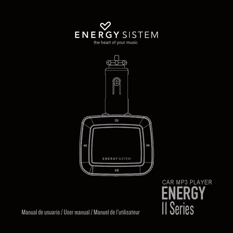 ENERGY SISTEM ENERGY II Series user manual
