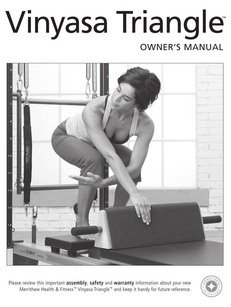 Merrithew Health & Fitness Vinyasa Triangle owner's manual