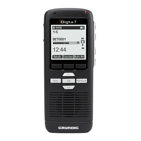 Grundig Digta7 User manual