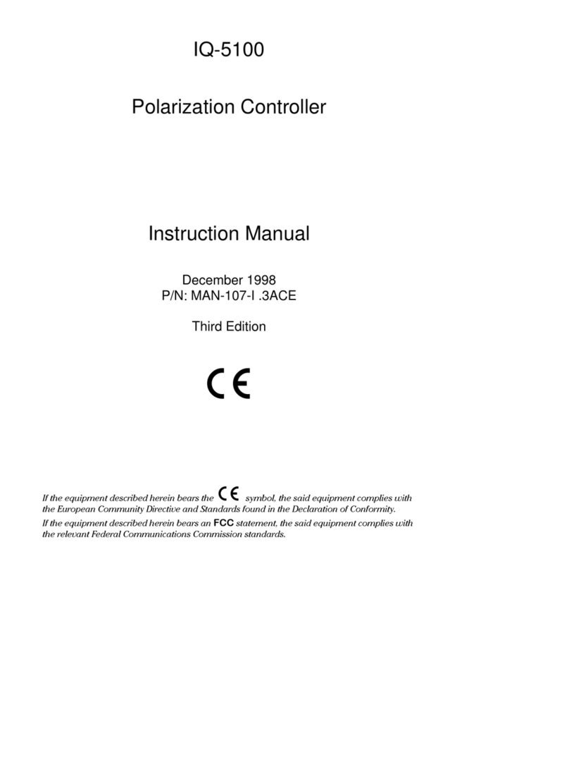 EXFO IQ-5100 User manual