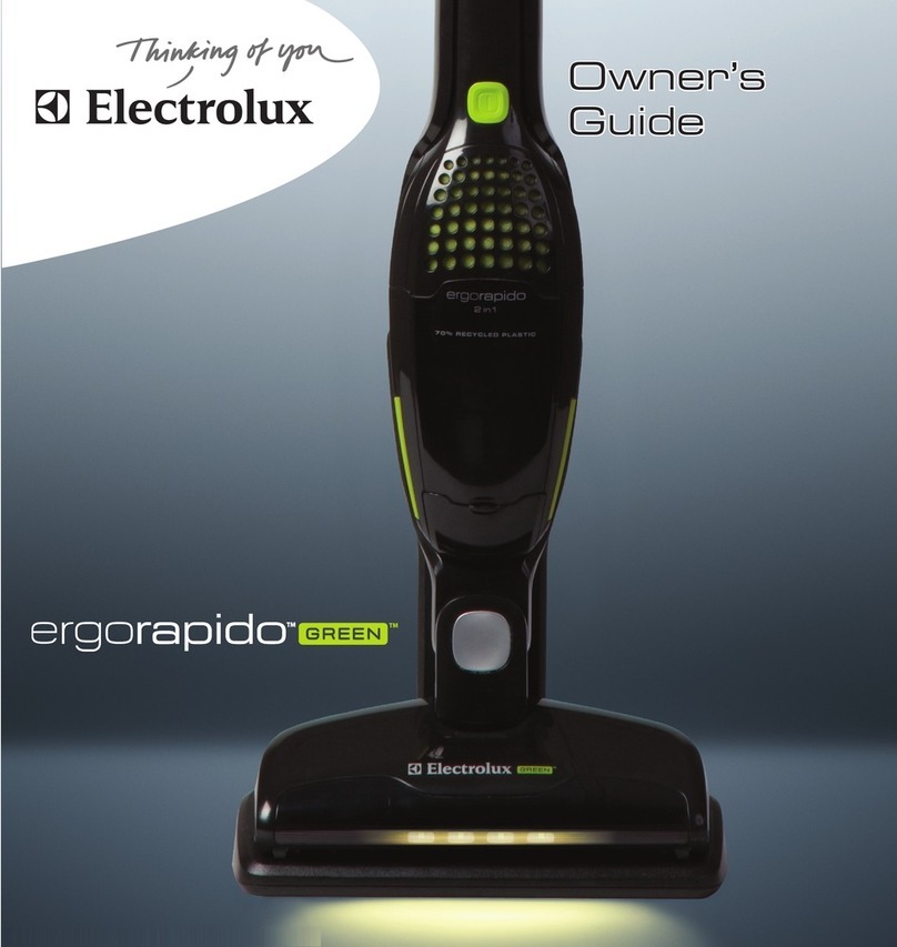 Electrolux Ergorapido Green User manual