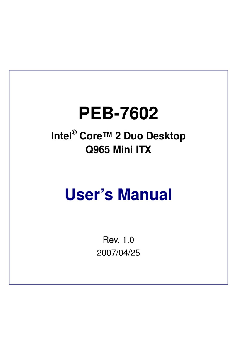 Portwell PEB-7602 user manual
