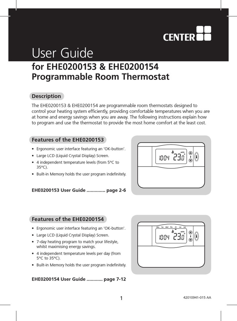 Center EHE0200153 user guide