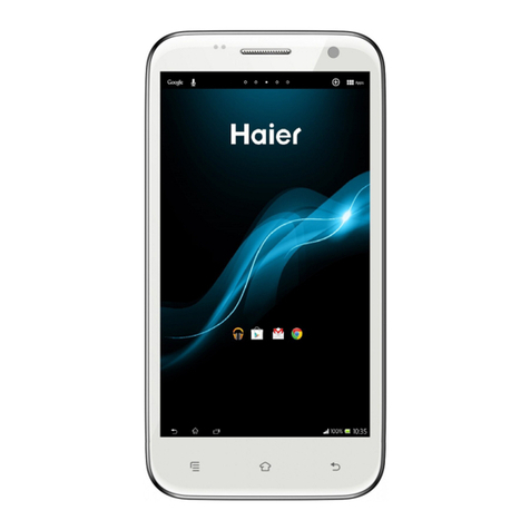 Haier W860 User manual