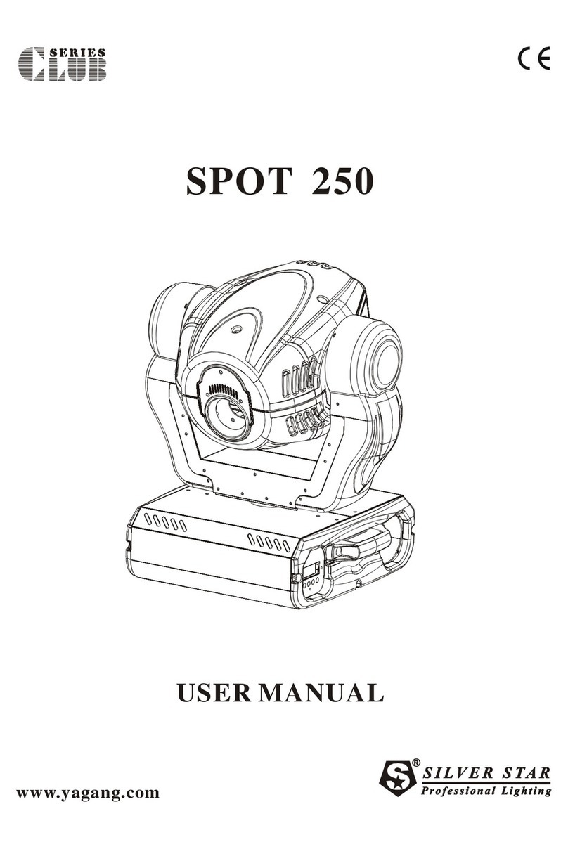 SilverStar SPOT 250 user manual SilverStar SPOT 250 user manual