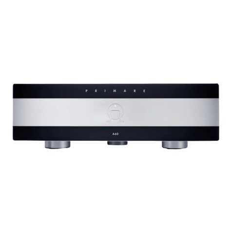 Primare A60 User manual