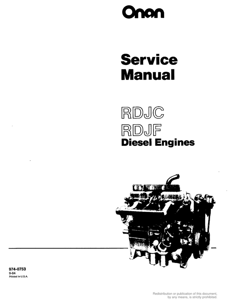 Onan RDJC User manual