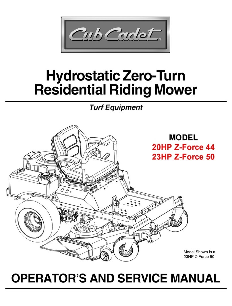 Cub Cadet 20HP Enforcer 44, 22HP Enforcer 48, 23HP Enforcer... Operating manual