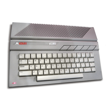 Atari 65XE User manual