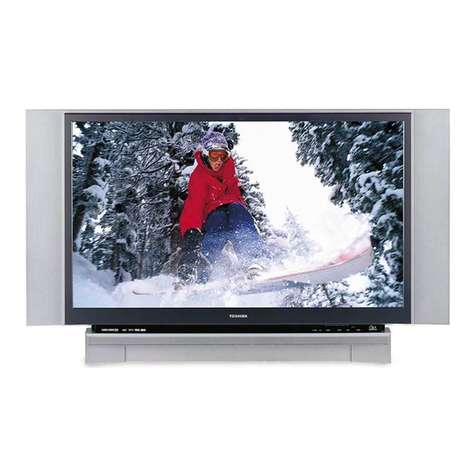 Toshiba TheaterWide 52HMX94 User manual Toshiba TheaterWide 52HMX94 User manual