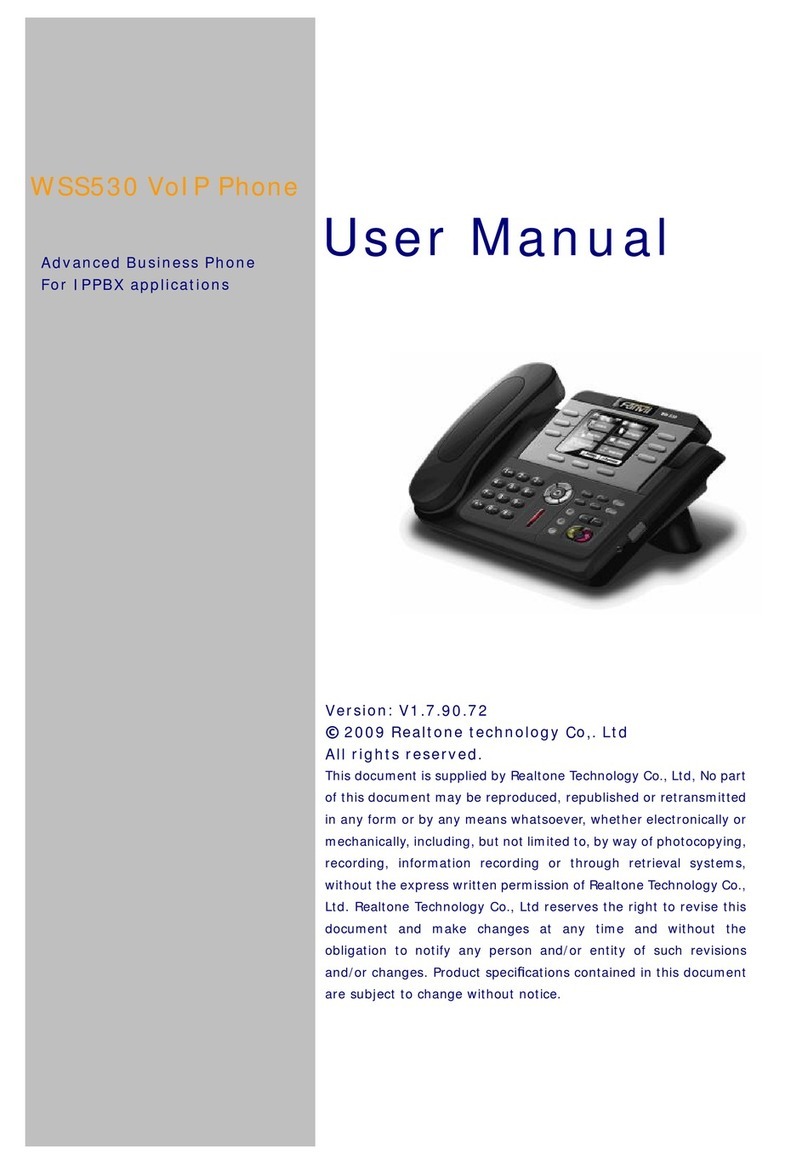 Realtone WSS530 user manual