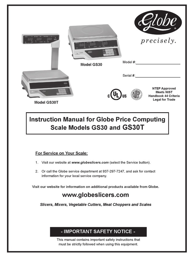 Globe GS30T User manual