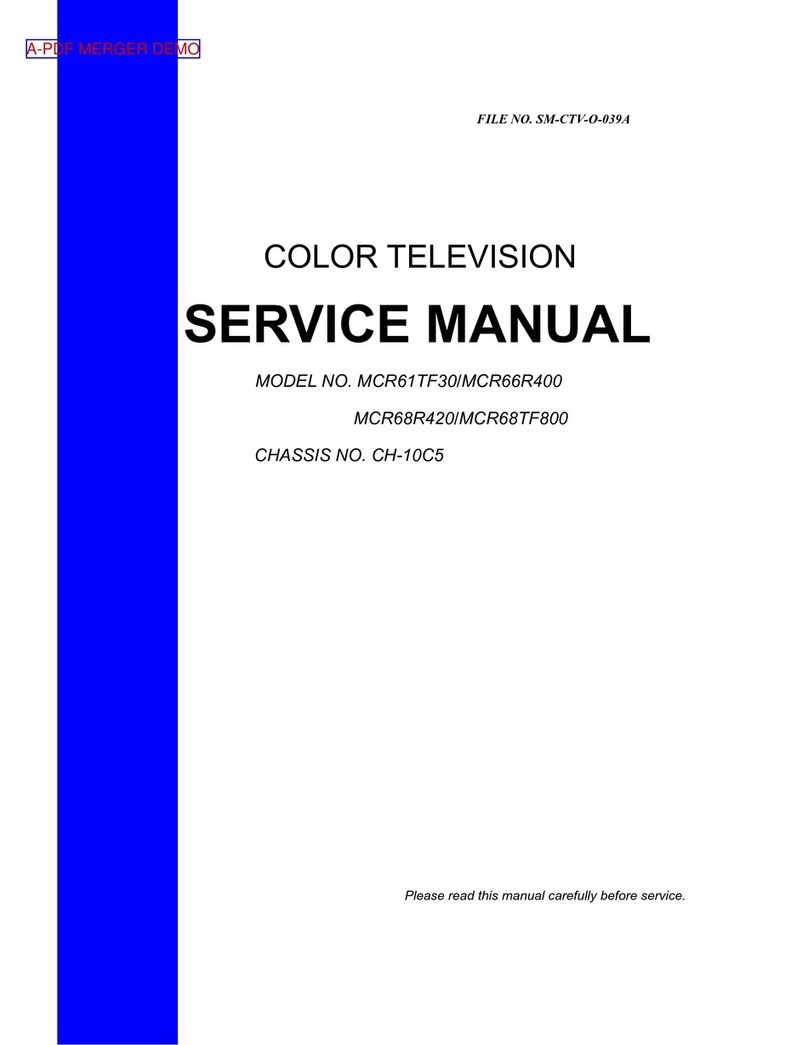 THOMSON MCR61TF30 User manual