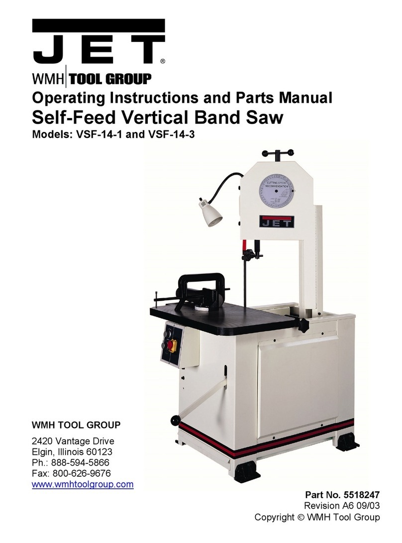 Jet VSF-14-1 Service manual
