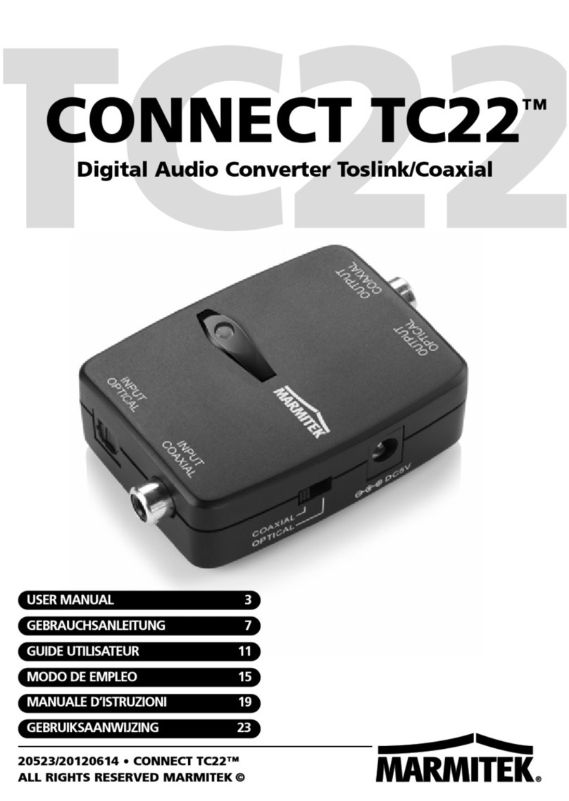 Marmitek Connect TC22 User manual