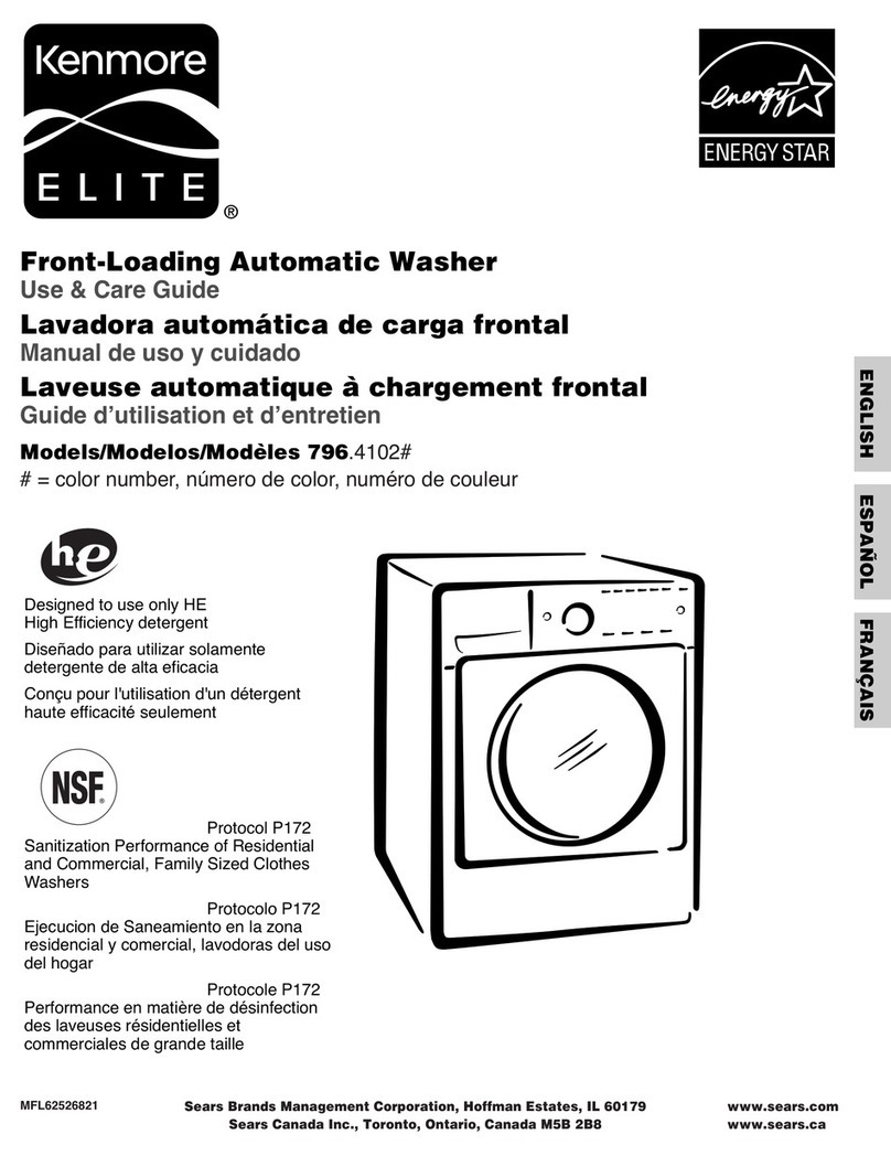 Kenmore 796.4102 User manual