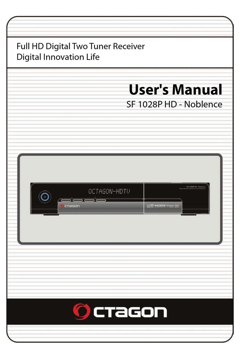 Octagon SF 1028P HD - Noblence user manual