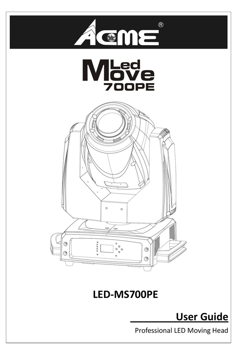 ACME LED?MS700PE User manual ACME LED?MS700PE User manual
