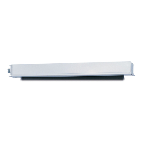 Da-Lite ADVANTAGE ELECTROL Installer's guide