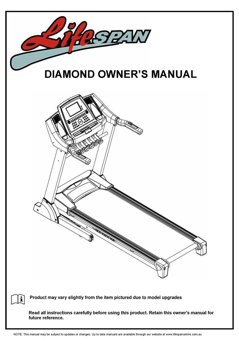 Life Span Diamond User manual